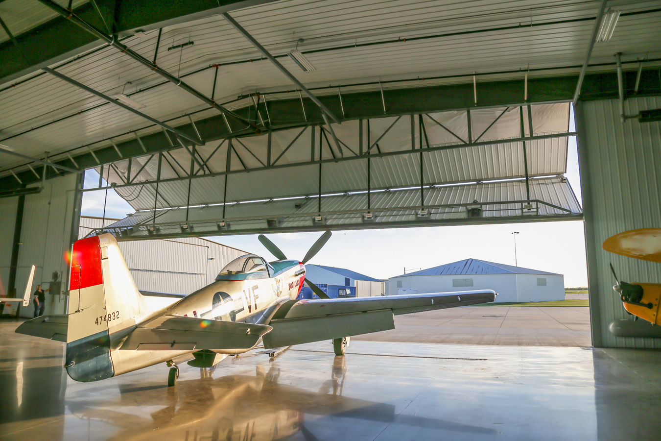 Air Museum Bi-Fold Hangar Door