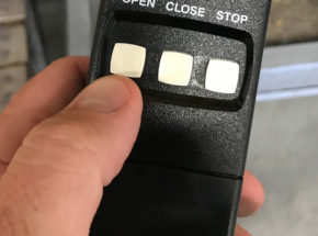 Bi-Fold door remote control
