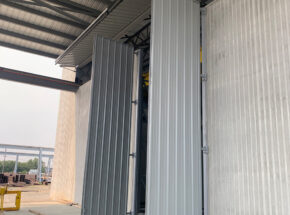 TrueNorth Steel Commercial Hydraulic Door