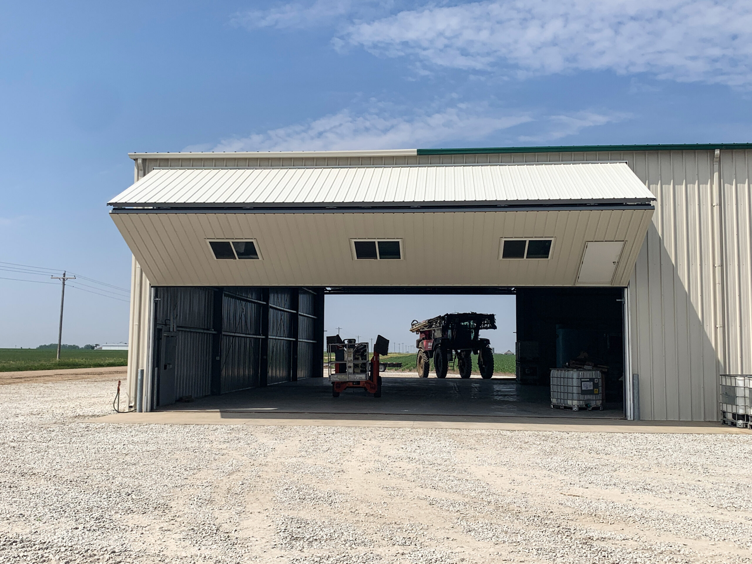 Retrofit 40ft x 18ft Insulated Bi Fold Retrofit 40ft x 18ft Insulated Bi Fold