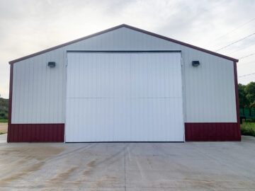 Architectural doors on a property in West Fargo, ND.
