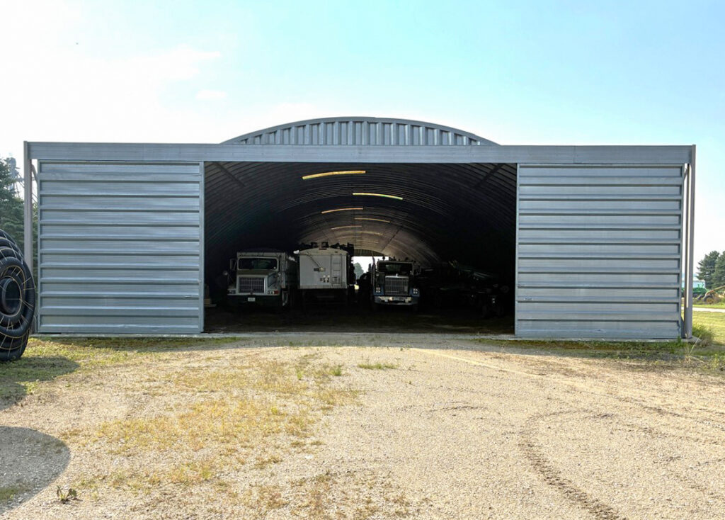 Quonset Bi-Fold Retrofit