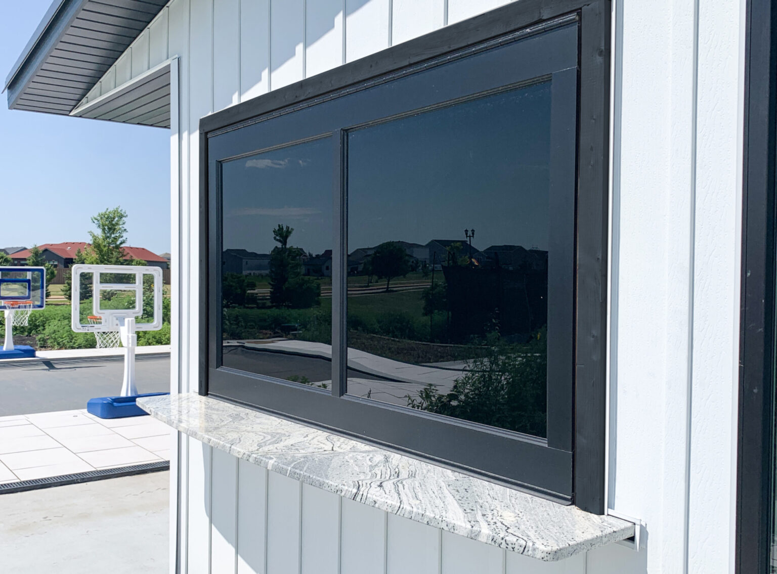 Residential Counter Swing Door Midland Door Solutions